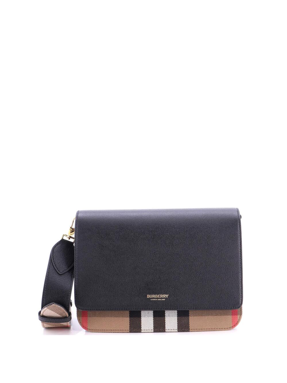 Burberry Mackford Shoulder Bag Leather #294471B10B